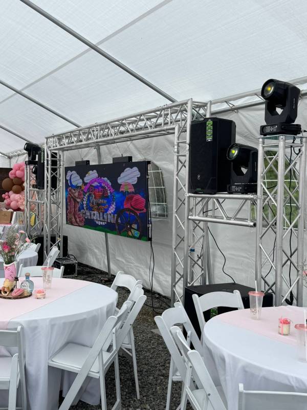 Thumbnail of a decorated event entrance